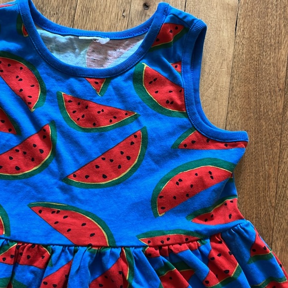 Hanna Andersson Watermelon Dress, 6 - Picture 3 of 4